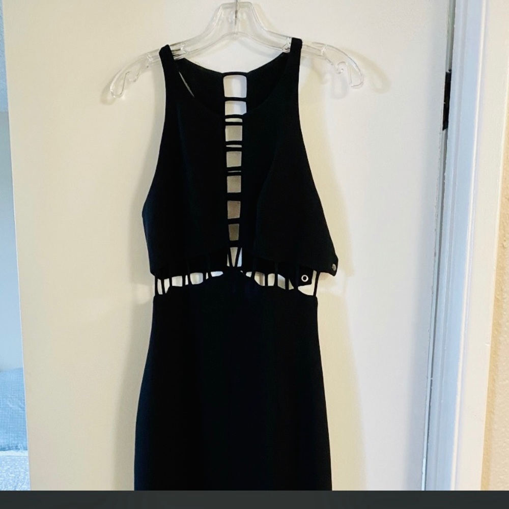 Andrea Polizzi for Rex Lester black pencil dress